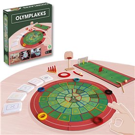 OLYMPLAKKS | Jeu de Plateau Multisports | De 7 à 99 Ans | 2 à 5 Joueurs | +de 10 Sports | +de 100 événements Sportifs | pour Enf OLYMPLAKKS | Jeu de Plateau Multisports | De 7 à 99 Ans | 2 à 5 Joueurs | +de 10 Sports | +de 100 événements Sportifs | pour Enf