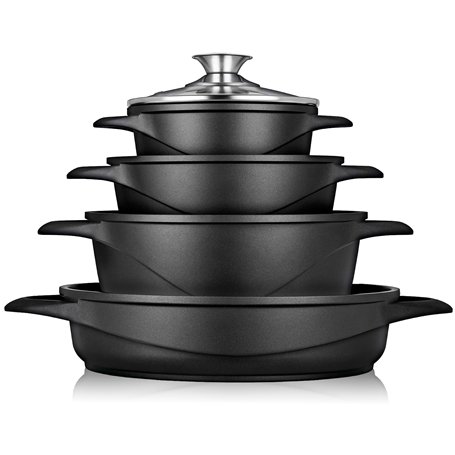 briebe Batterie de Cuisine Induction 8 Pièces