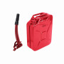 Jerrican rouge 20 l avec bec rouge – pour carburant