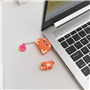 Clé USB 3.2 32GB Panda Rouge Wondee