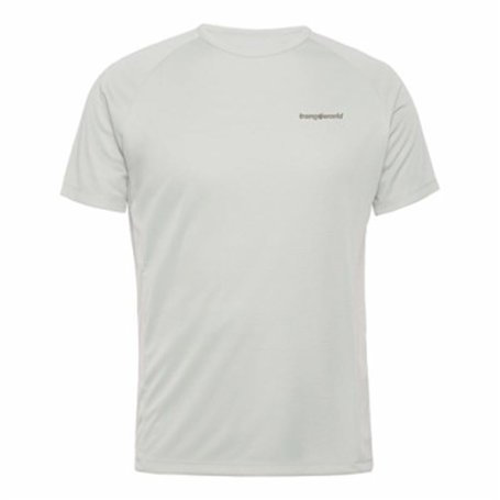 T-shirt à manches courtes homme Trangoworld Couvet Blanc