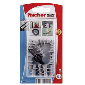 fischer - Cheville nylon pour carton-plâtre GK/Blister de 10 fischer - Cheville nylon pour carton-plâtre GK/Blister de 10