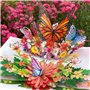 Magic Moments® Carte Pop-Up Merveille des Papillons – Grande Carte Anniversaire Femme, Fille, Mères – Carte Mariage Félicitation