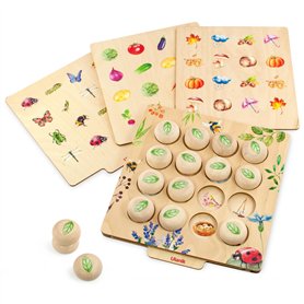 Ulanik Mémoire en Bois - 16 Feuilles à partir de 4 Ans Ulanik Mémoire en Bois - 16 Feuilles à partir de 4 Ans