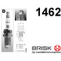 Brisk Silver dr15ys-91462 - Lot de 4 Bougies d'allumage
