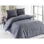 Parure de lit - 1 housse de couette 220 x 240 cm + 2 taies d'oreiller 60 x 60 cm - 65% coton