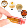 Lot de 24 Distributeurs à épices en poudre avec cuillère - Flacons miniatures étanches de 6ml pour sel, poivre, épices - Idéal p