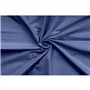 Parure de lit - 1 housse de couette 220 x 240 cm + 2 taies d'oreiller 60 x 60 cm - 100% coton renforcé - Bleu