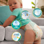 Pampers Baby-Dry Taille 4, 108 Couches, 9kg-14kg, Une Nuit Confortable Jusqu’À 100% Sans Fuites