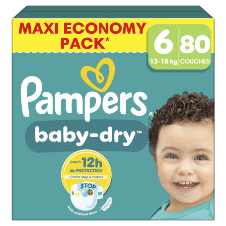 Pampers Baby-Dry Taille 6