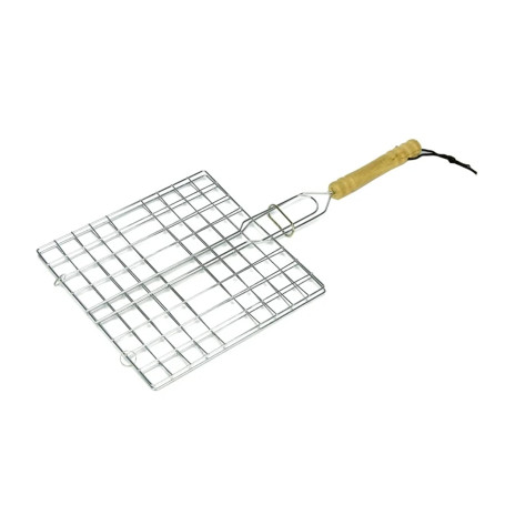 BBQ Collection 95195 Double Grille pour Barbecue Carré 20 x 20 cm