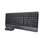 Trust Trezo Clavier Souris sans Fil AZERTY Belge