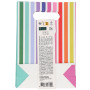 Folat 27799 Décoration d'anniversaire colorée-Sacs cadeaux-Stripetastic-6 pièces-Articles de fête pour enfants et adultes, Multi
