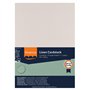 Florence Papier Cartonné en Lin Gris 250 g – Papier Scrapbooking A4 – Cool Grey – Papier Cartonné Couleur – Invitations Élégante