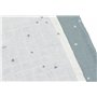 Jollein Lot de 3 Serviettes en Mousseline pour bébé - Twinkling - Vert mer - 70 x 70 cm - 100% Coton - Lingettes pour bébé - Cer