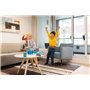 BS Toys Chamboule Tout - Jouets D'Extérieur À Partir De 3 Ans - Jeux Pour Enfants Avec 10 Boîtes De Conserve Bleues Et 3 Sacs À