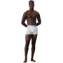 Calvin Klein Trunk 3pk Homme Trunk, Blanc (White), XS