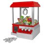 Mikamax – Candy Grabber – Machine à Bonbons – Sweets Machine for Home – Mini Fair Game Machine – Rouge – Machine à Pince