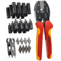 BAURIX® Kit de pinces à sertir solaires pour câbles PV 2