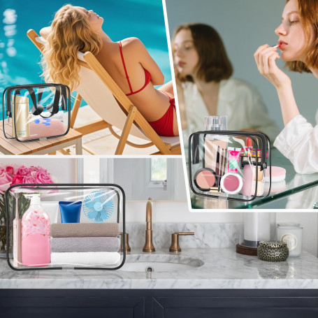 lampox Lot de 2 brosses à récurer en bambou - Brosse à récurer idéale pour la vaisselle