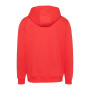 Tommy Jeans Sweat à Capuche Homme Regular Fit Flag Fleece avec Capuche, Orange (Bright Vermillion), S