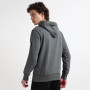 Calvin Klein Jeans Homme Sweat à Capuche Badge avec Capuche, Gris (Endless Grey), XXS