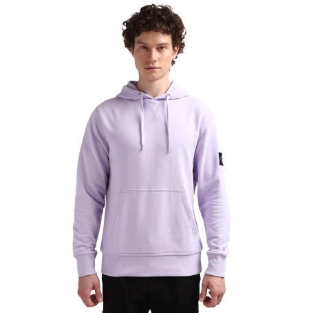 Calvin Klein Jeans Homme Sweat à Capuche Badge avec Capuche
