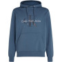 Calvin Klein Jeans SEASONAL MONOLOGO REGULAR HOODIE Sweat à capuche Homme, Bleu (Blue Coast), 4XL