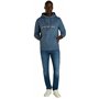 Calvin Klein Jeans SEASONAL MONOLOGO REGULAR HOODIE Sweat à capuche Homme, Bleu (Blue Coast), 5XL