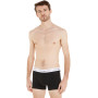 Tommy Hilfiger Boxer Homme Lot de 3 Slip Homme Sous-Vêtement, Multicolore (Grey Heather/Black/White), XXL