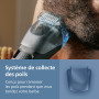 Philips Tondeuse à barbe série 5000 - Lames en métal auto-affûtées, 40 hauteurs de coupe réglables, Technologie BeardSense, Syst