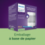 Philips Avent stérilisateur coffret cadeau - Stérilisateur électrique à vapeur avec goupillon pour biberon et tétine, nettoyage 