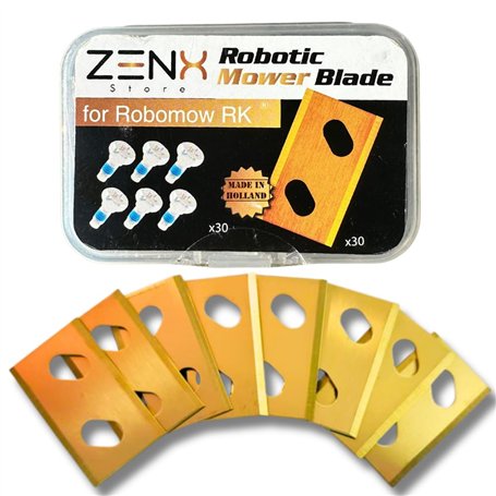 Lames de tondeuse robot Titanium