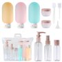 11 Pcs Kit Voyage Produit Toilette
