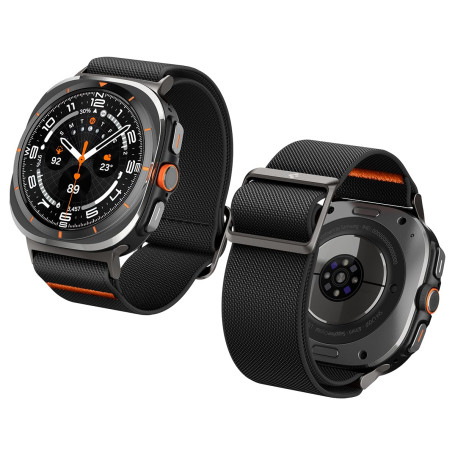 Spigen Lite Fit Bracelet Compatible avec Samsung Galaxy Watch Ultra 47mm (2025/2024) - Noir
