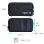 Vincita Essentials Housse de protection pour vélo en tissu résistant hydrofuge - Pochette de rangement pour vélo de route pour r