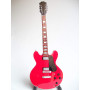Music Legends Collection - Guitare Miniature Gibson 335 Cherry Red