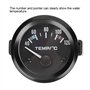 Akozon Jauge de température de l'eau 2 Pouces 52mm LED de Camion de Voiture Universelle Compteur numérique de température de l'e