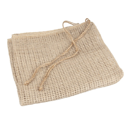 Windhager 07473 Lot de 2 sacs en toile de jute écologique - Sacs à oignons - Sacs à pommes de terre - Sacs à légumes - Pour bois