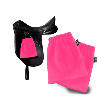 AIKO Lot de 2 housses de protection pour étriers - En polaire - Rose