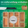 DeinKaufladen.com Lot de 8 boîtes de rangement en bois pour armoire de salle de bain - Boîte de rangement en bois - Boîte de ran