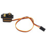 EMAX ES08MA II 12g / 1.8kg / 10 Secondes Servo à Engrenages en métal pour Ailes Fixes, 450 hélicoptères, Robots, Mini Servo anal
