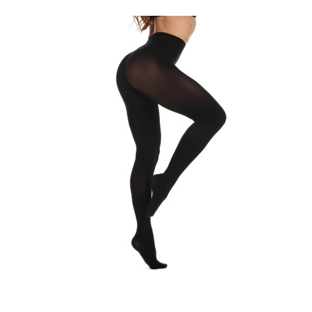 Frola Dames Collants Semi-opaques Lisses Pantalon Collant à Pieds Microfibre Souple Contour Collants de Femmes 80 DEN(S-M