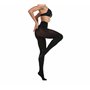 Frola Dames Collants Semi-opaques Lisses Pantalon Collant à Pieds Microfibre Souple Contour Collants de Femmes 80 DEN(S-M,Noir)