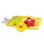 Playgro Jouets de bain 3 amis avec filet de rangement imperméable-salissant 40223 0099 1001