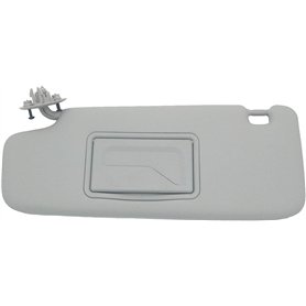 Pare-Soleil de Voiture Pare-Soleil Gauche avec Miroir adapté for Chevrolet Aveo 2012 2013 2014 Gris Visières de Soleil