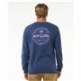 Sweat sans capuche homme Rip Curl Stapler Crew Bleu