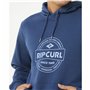 Sweat à capuche homme Rip Curl Stapler Hood Bleu