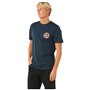 T-shirt à manches courtes homme Rip Curl Shred Til Tee Blue marine
