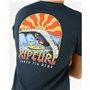 T-shirt à manches courtes homme Rip Curl Shred Til Tee Blue marine